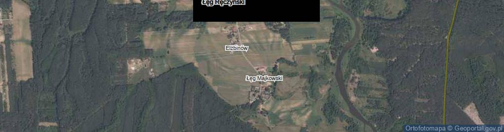 Zdjęcie satelitarne Łęg Majkowski ul.